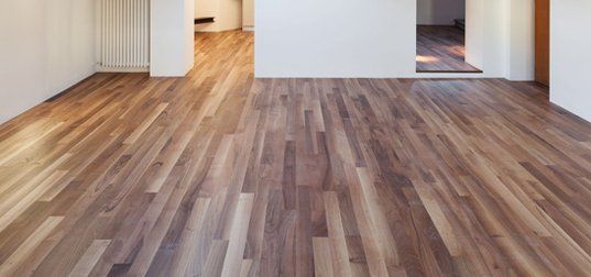 Wood flooring in house