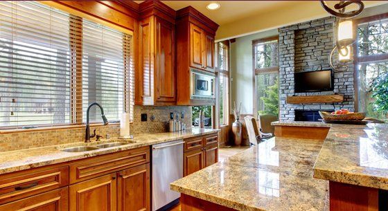 Modern stylfe dining room / Brick Work | Bel Air, MD | J Sanza Home Improvements | 410-420-0044