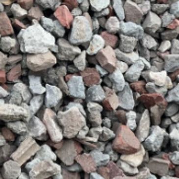 A pile of rocks of different sizes and colors