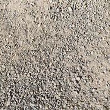 A close up of a pile of gravel.
