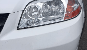 Clean headlight