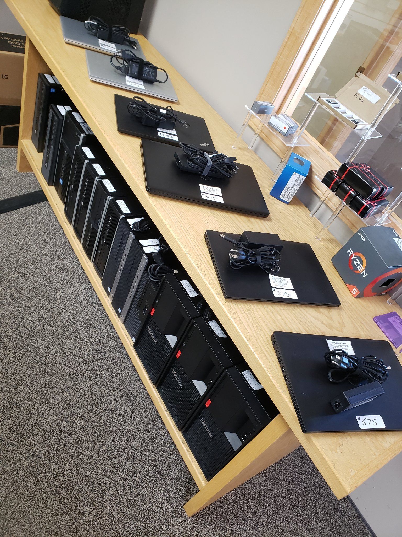 Laptops and system units