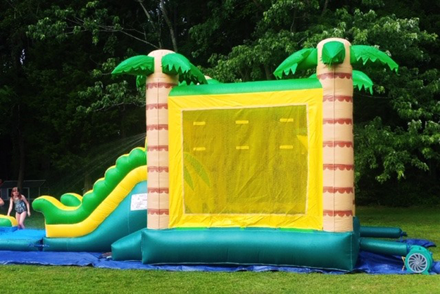 Bounce House with pool