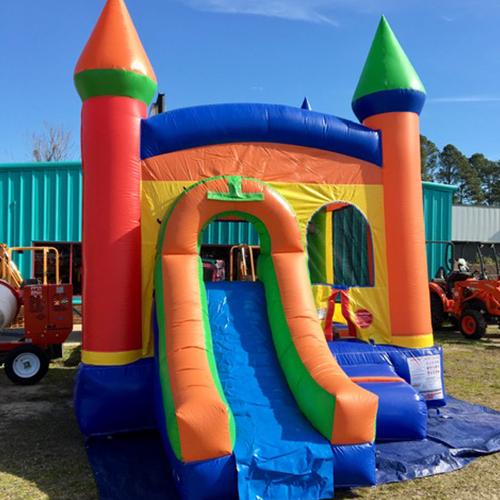 Inflatable slides