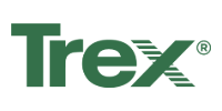 Trex logo in green with stylized “x” on a white background