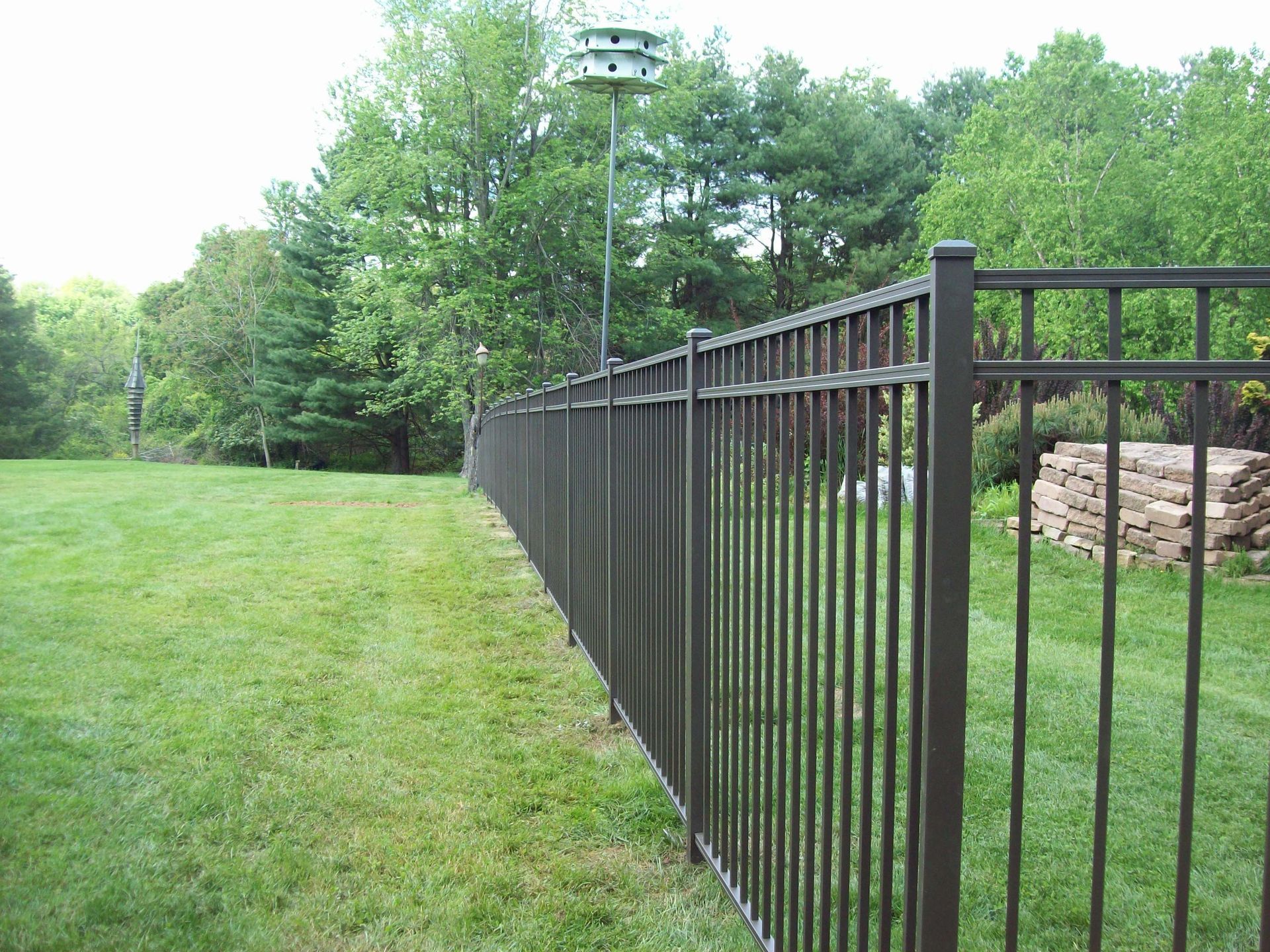 Aluminum fencing