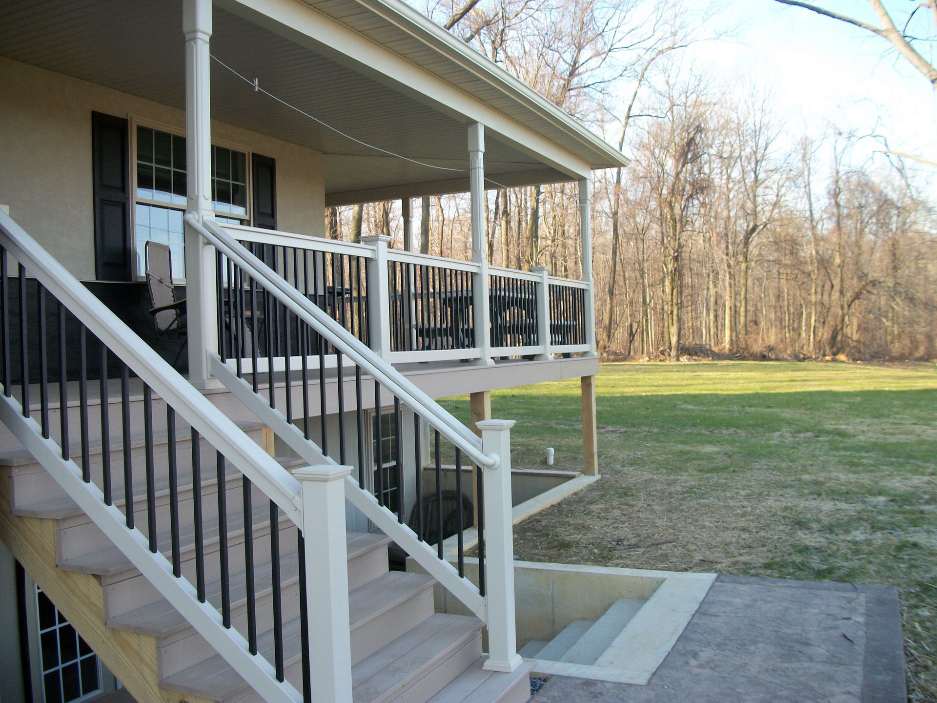 Deck and porch railings