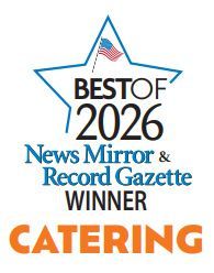 Best of 2026 News Mirror & Record Gazette winner catering logo