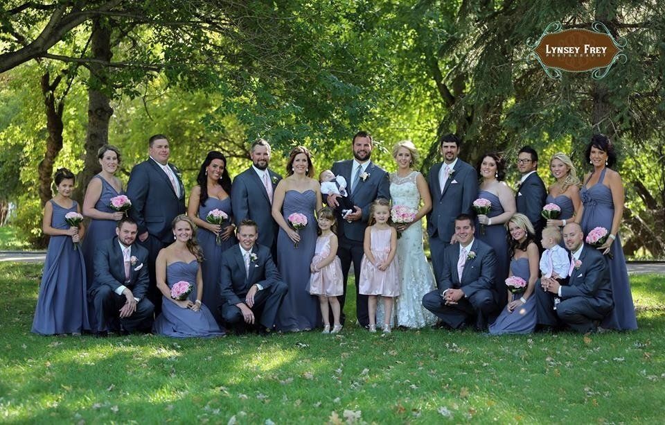 Wedding group picture