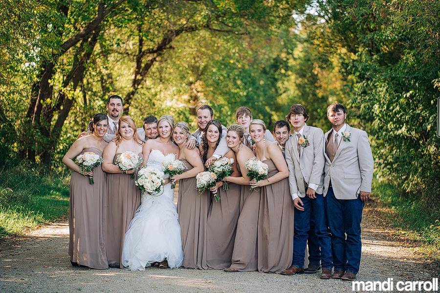 Wedding group picture