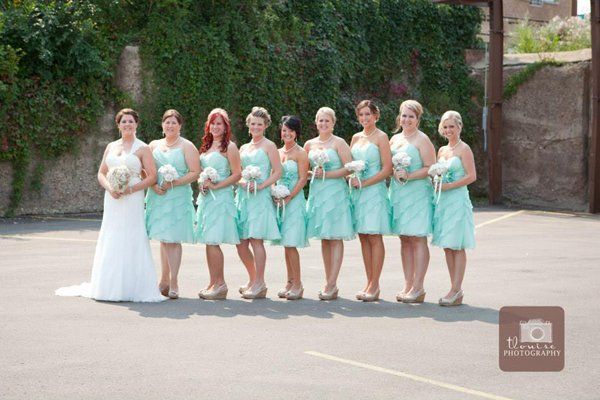 Wedding group picture