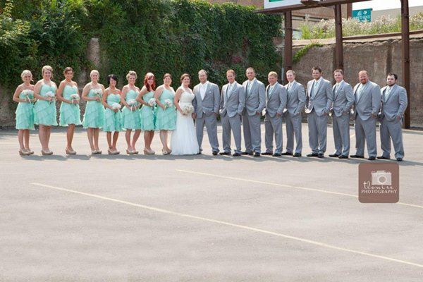 Wedding group picture