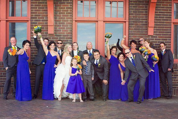 Wedding group picture