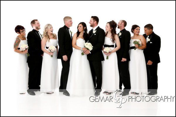Wedding group picture
