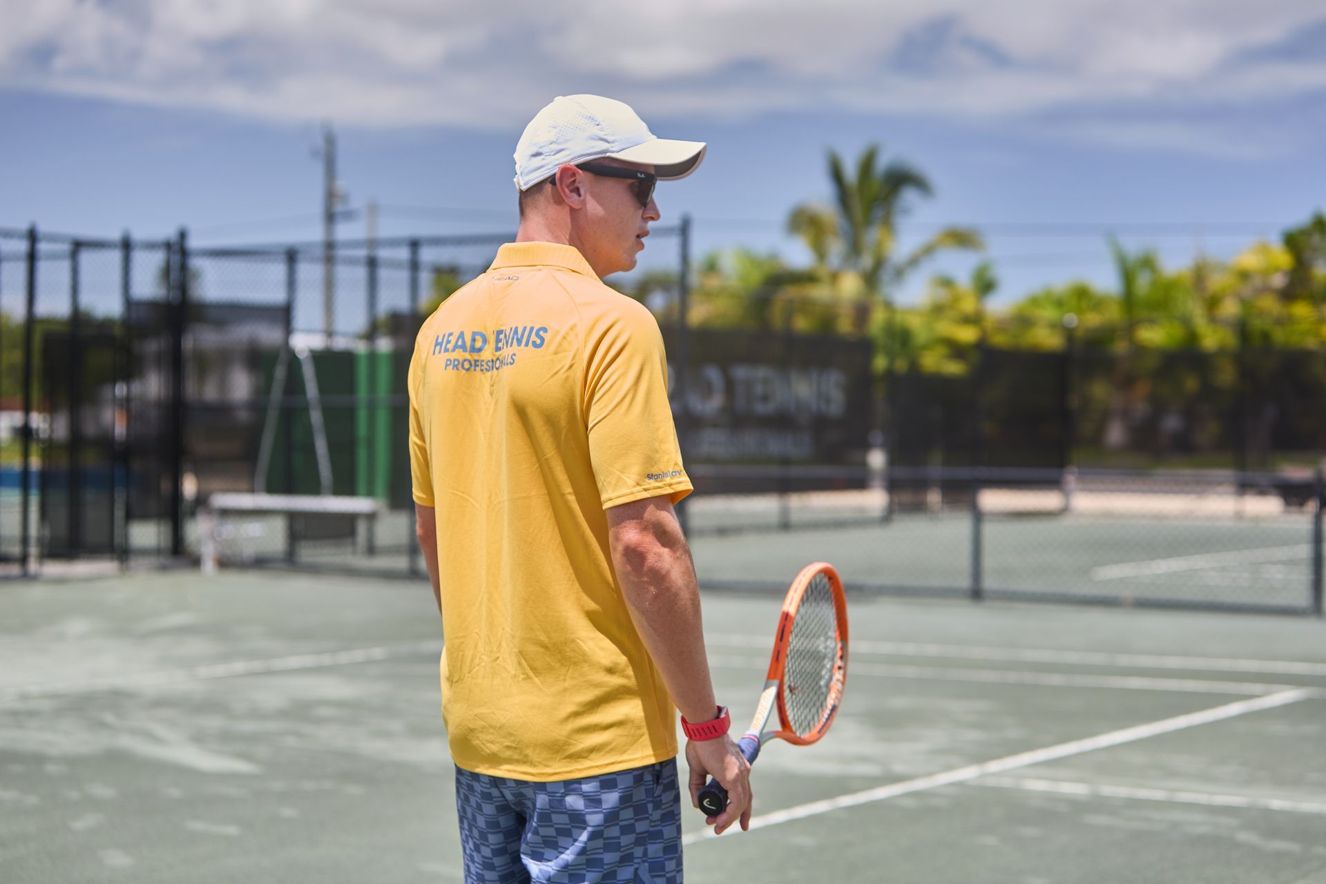 Schedule for Head Tennis Professionals Summer Camp 2026, showing daily activities, session times, and registration pricing.