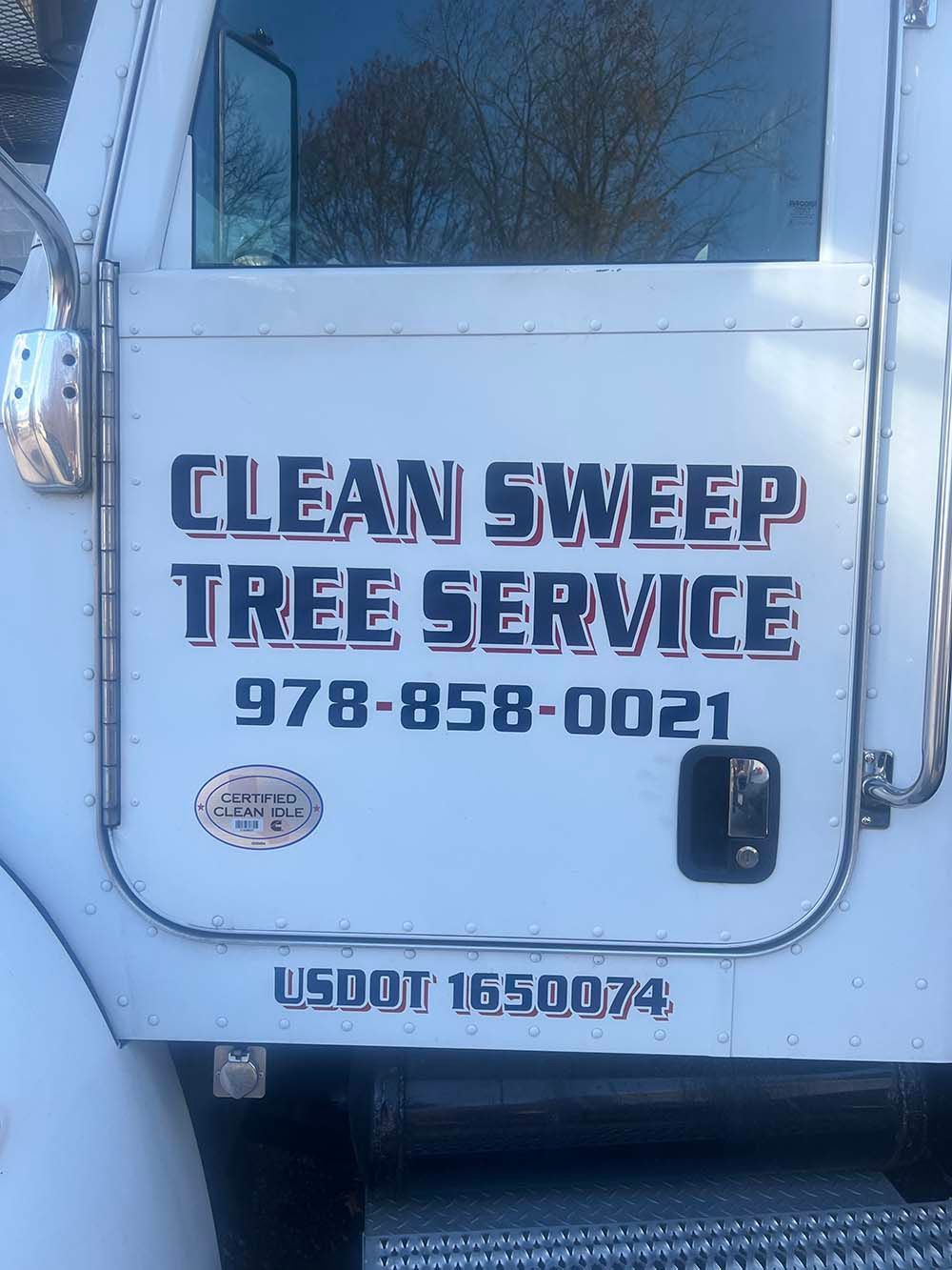 White truck door with 