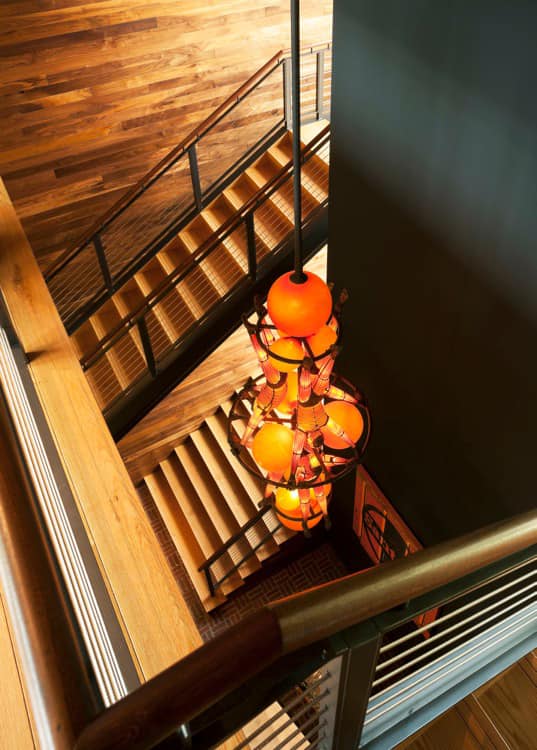 Wrought iron railings