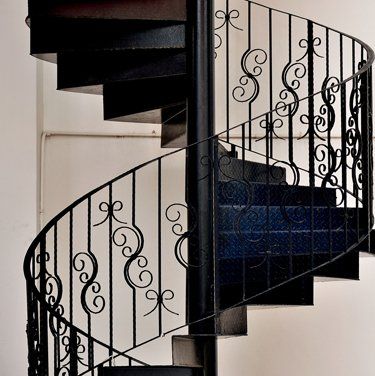 metal staircase
