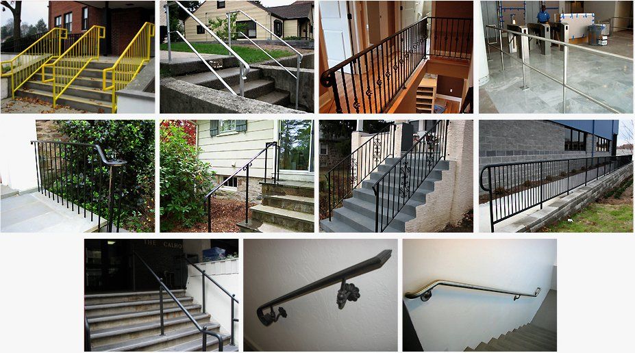 Wrought iron railings project