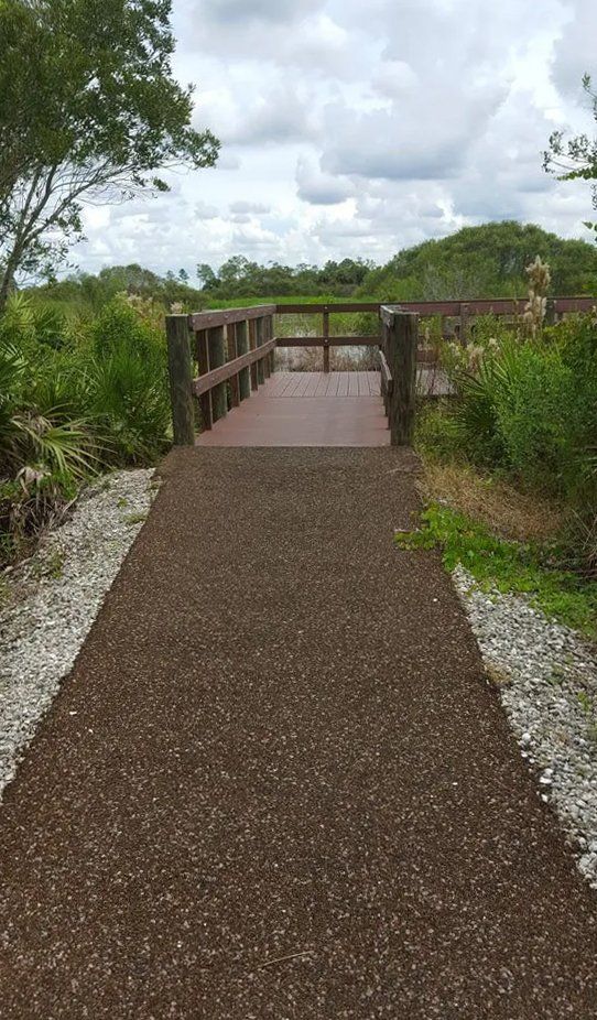 High-quality boardwalk