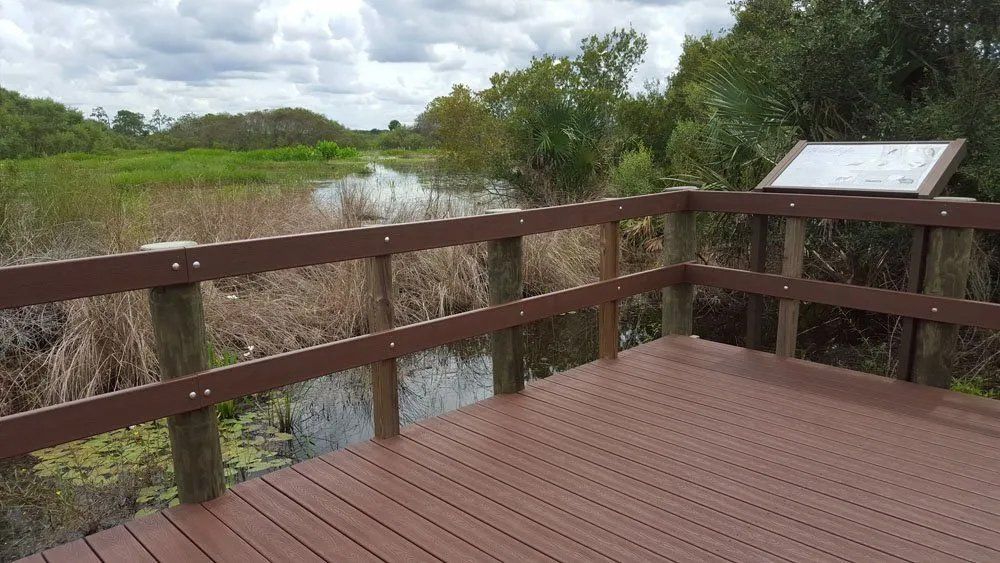 High-quality boardwalk