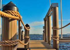 marine lumber piling