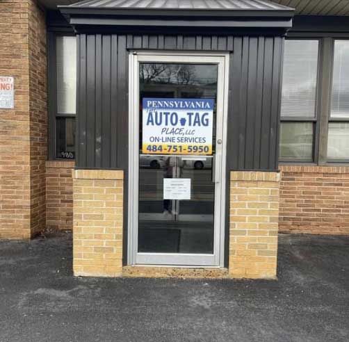 The Auto Tag Place Norristown, office