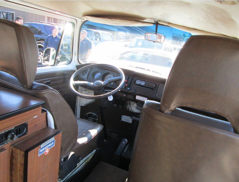 Vintage Van Interior