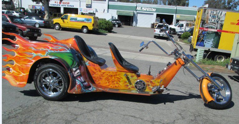 Custom Modified Bike