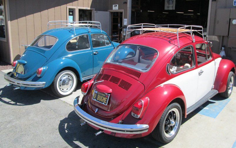 Red Vintage Car