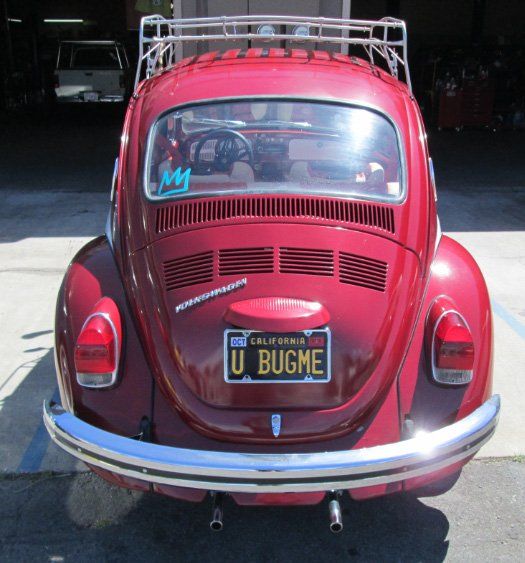 Red Vintage Car