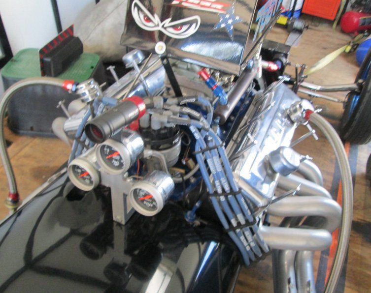 drag race car