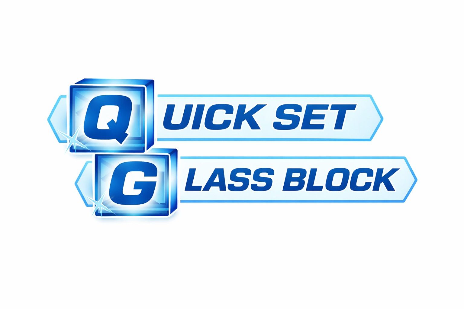Quick Set Glass Block - logo