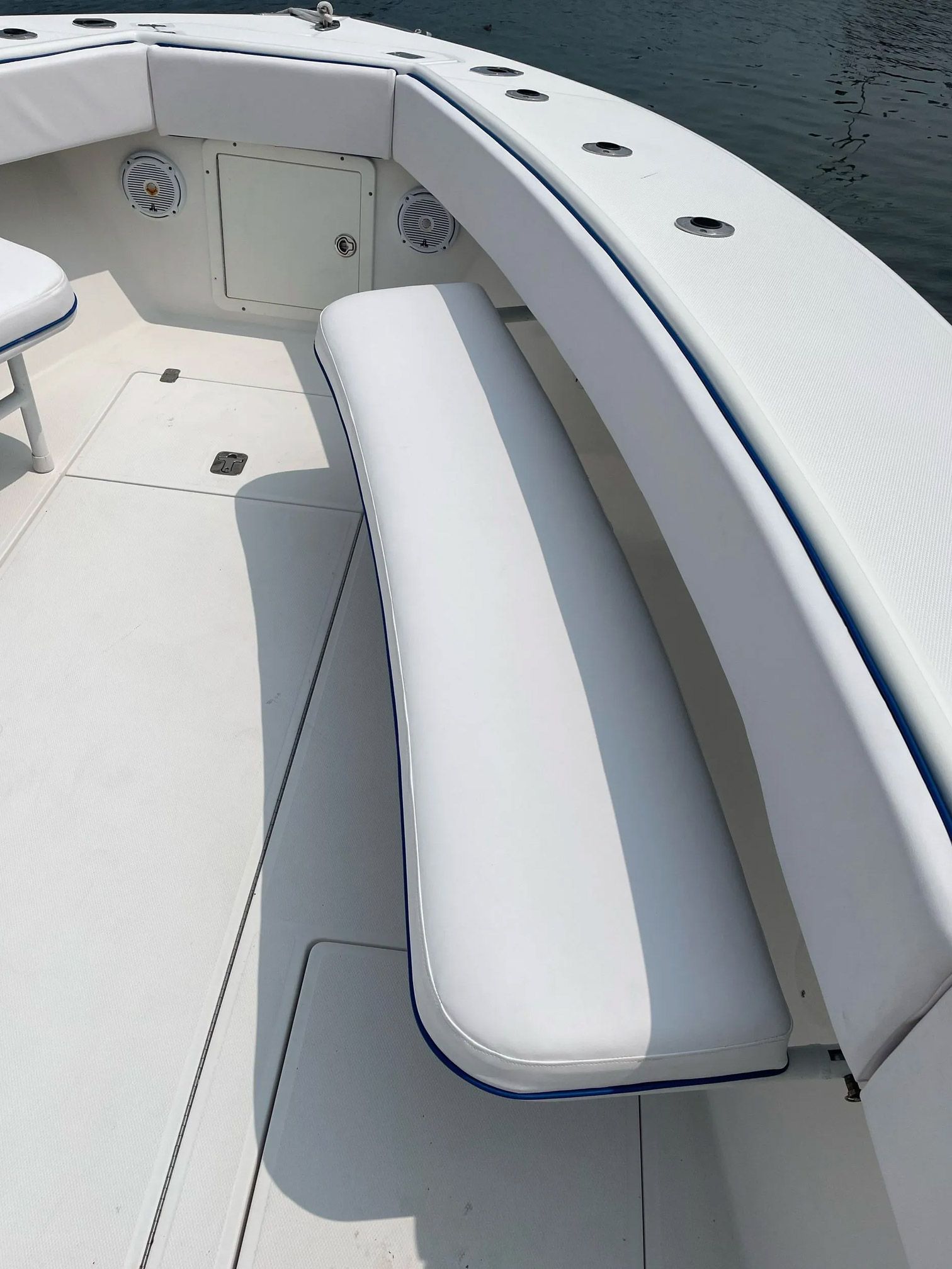 Boat seat upholstery #2