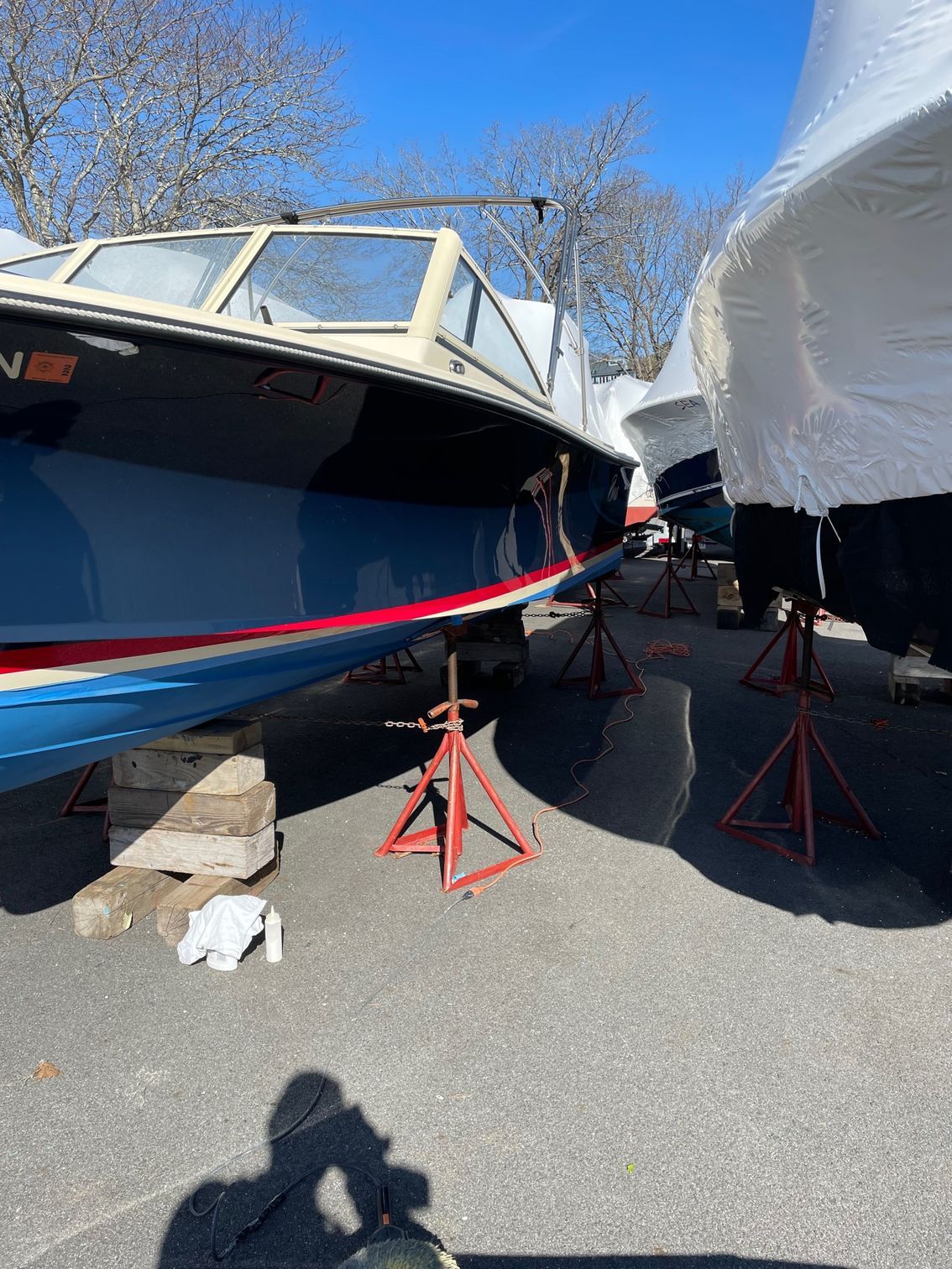Boat detailing service