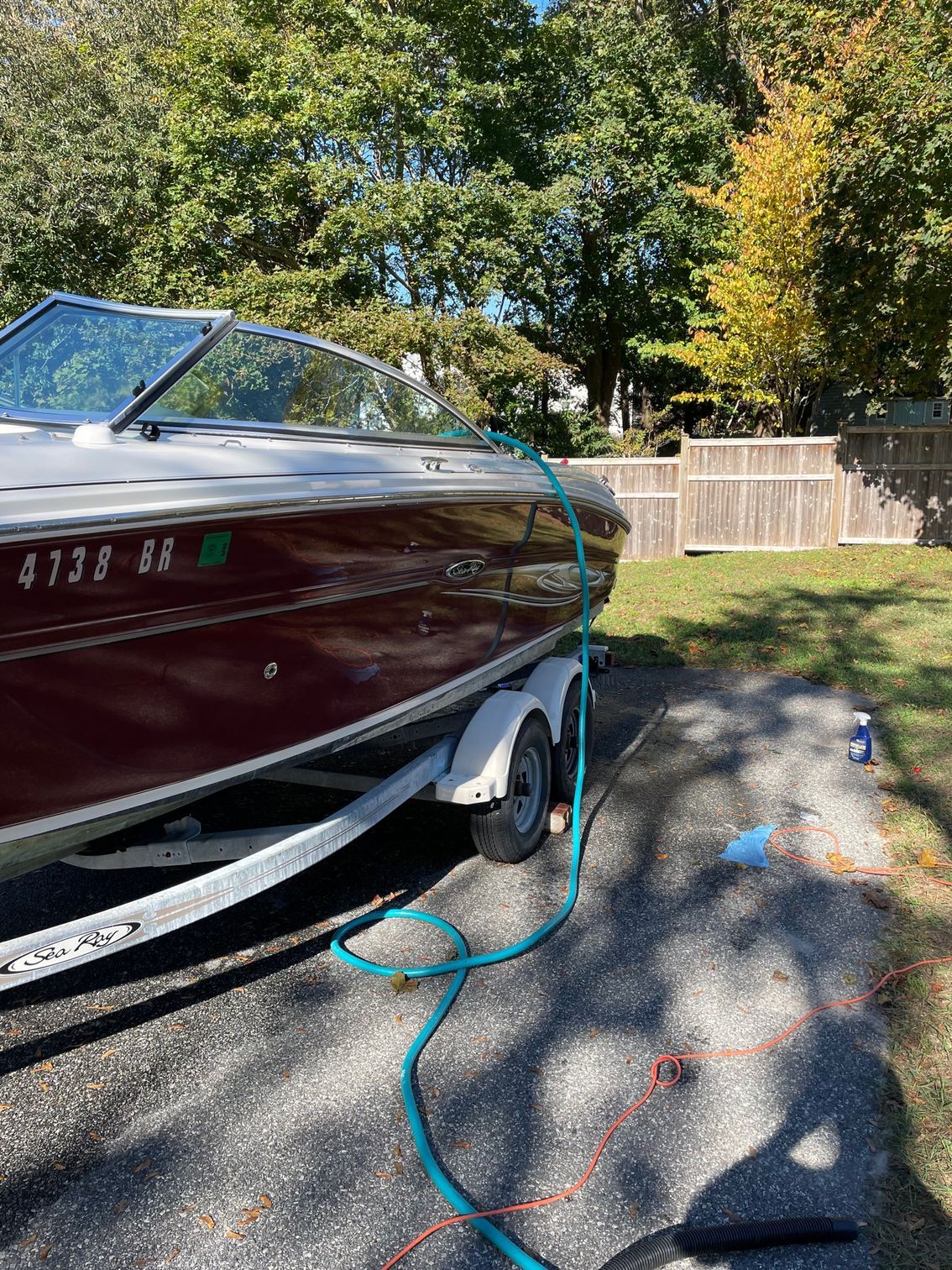 Boat detailing service