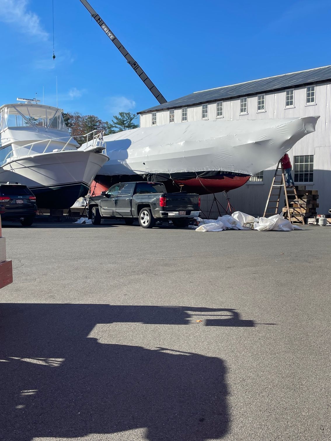 Boat wrapping