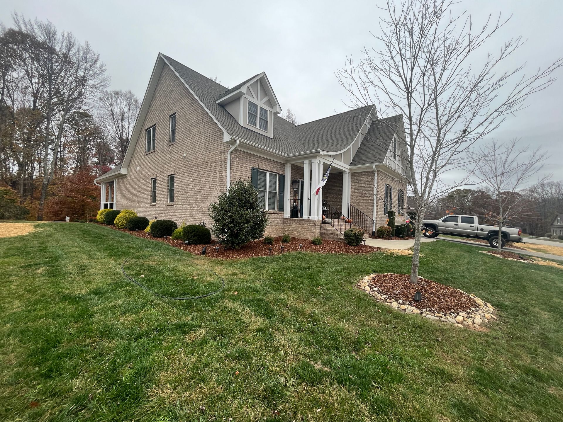 completed landscape project