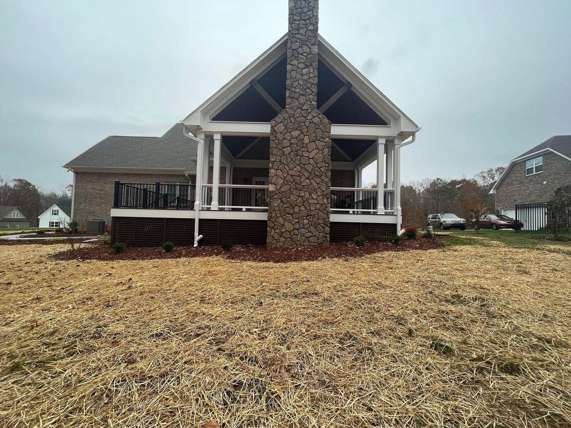 before landscape transformation