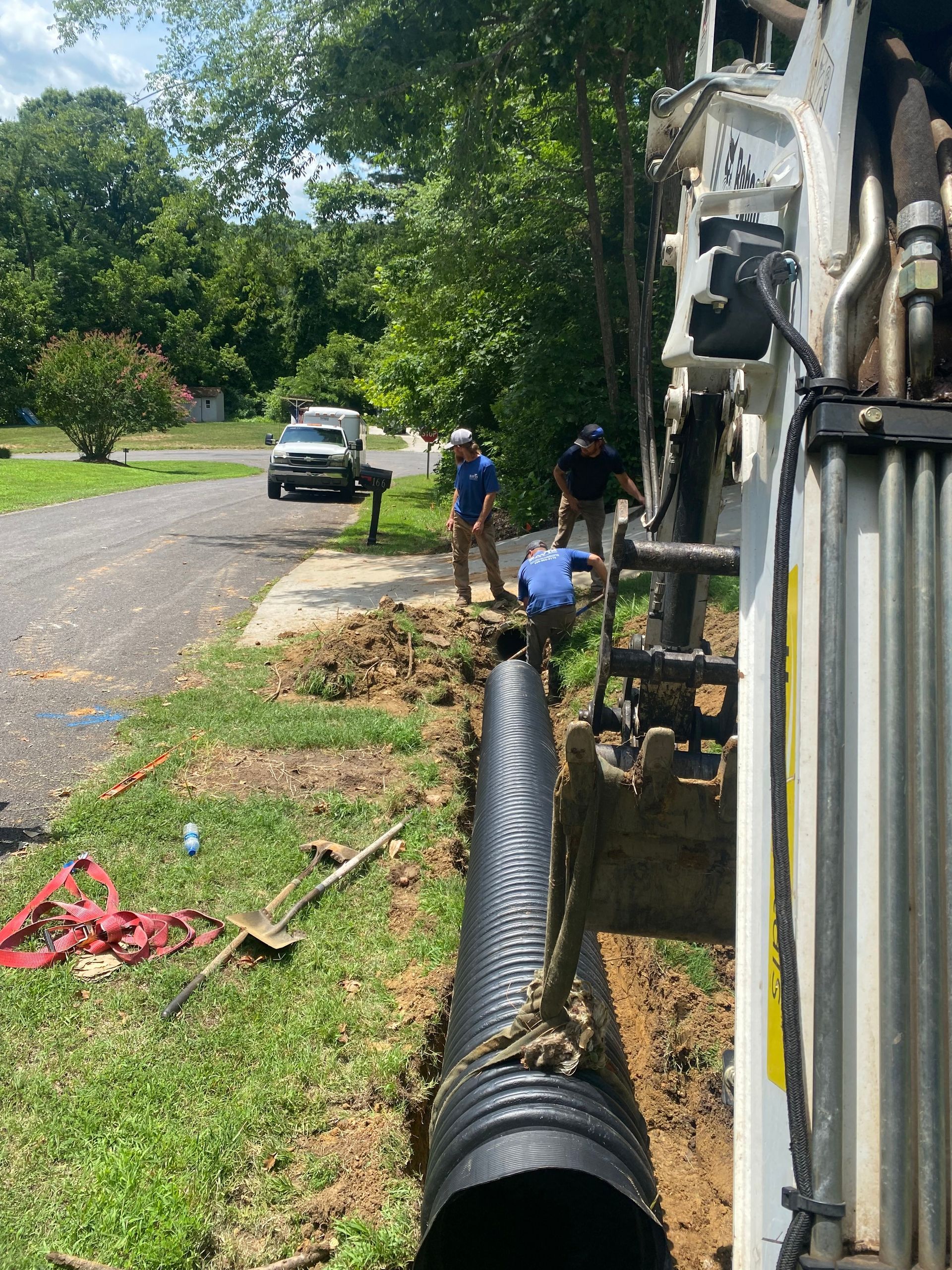drainage work