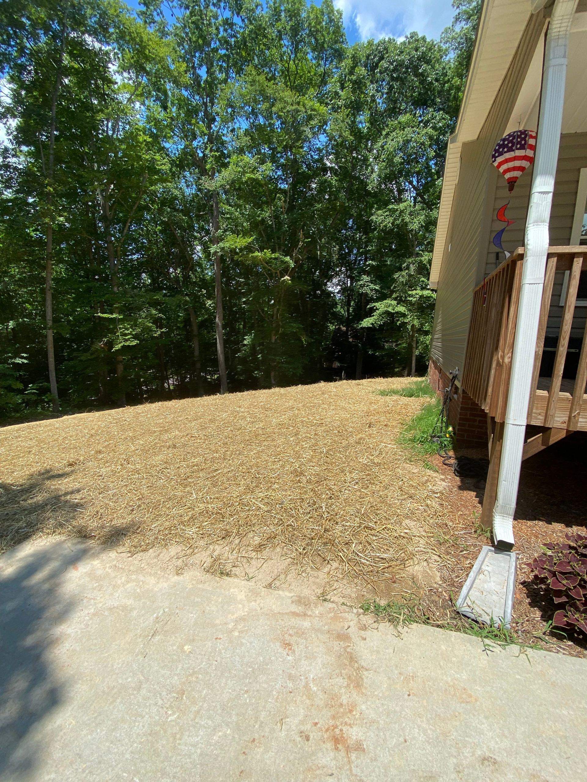 residential property grading project