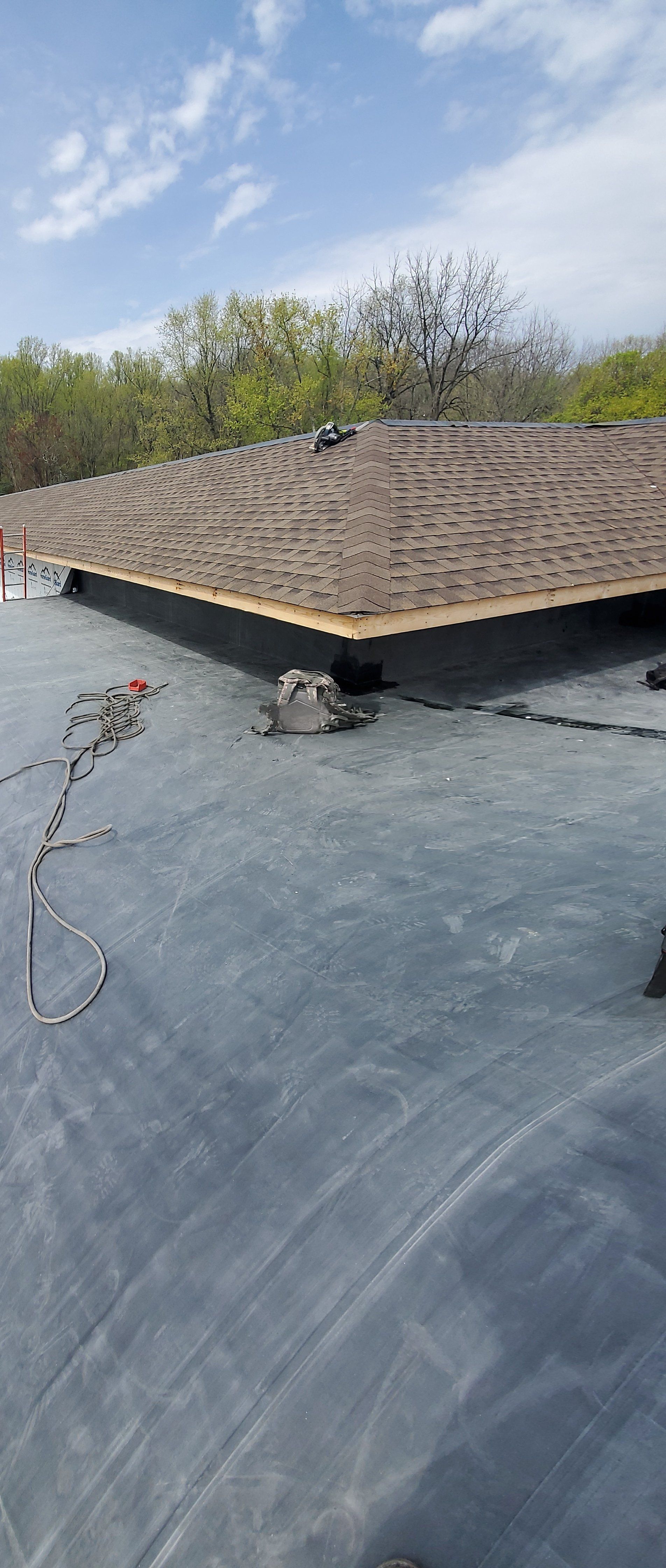 Roofing installation
