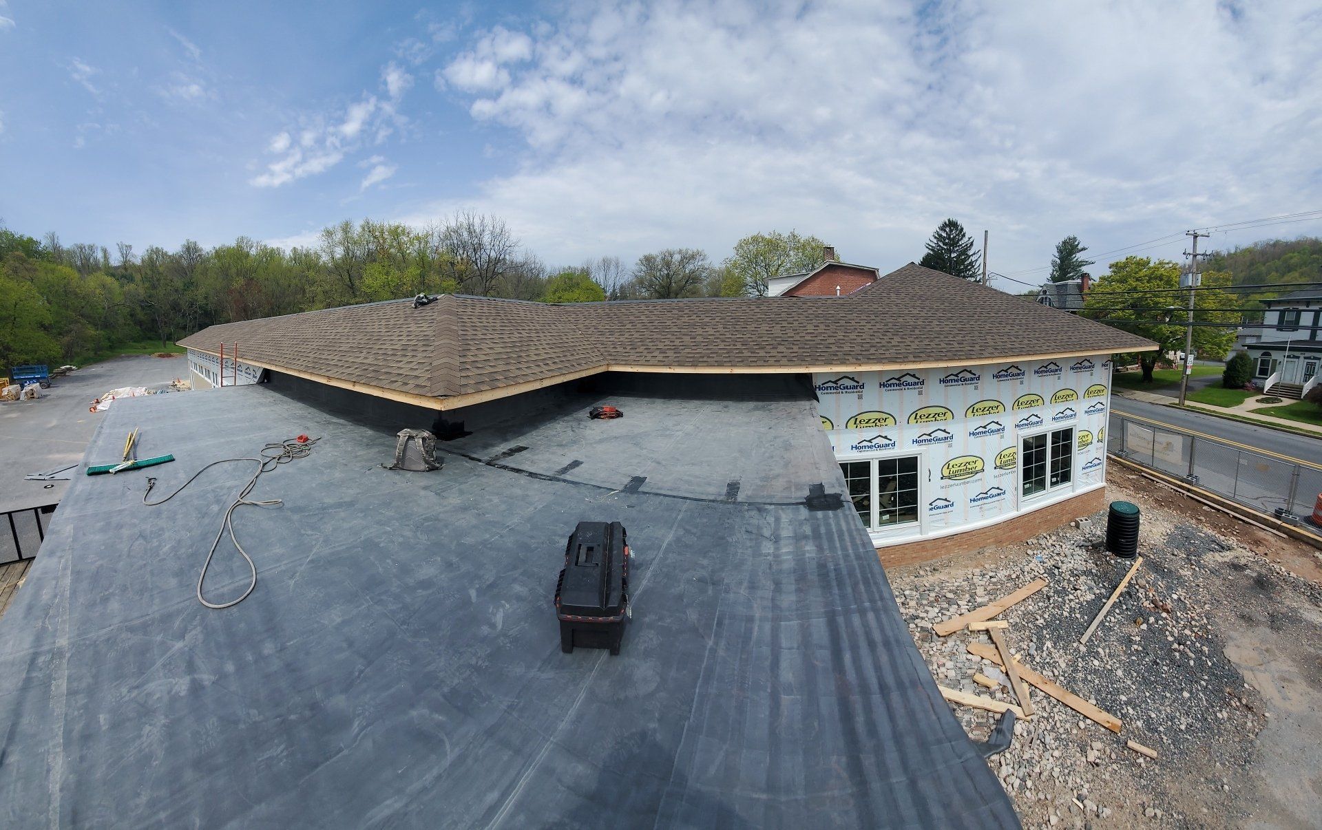 Roofing repair and installation