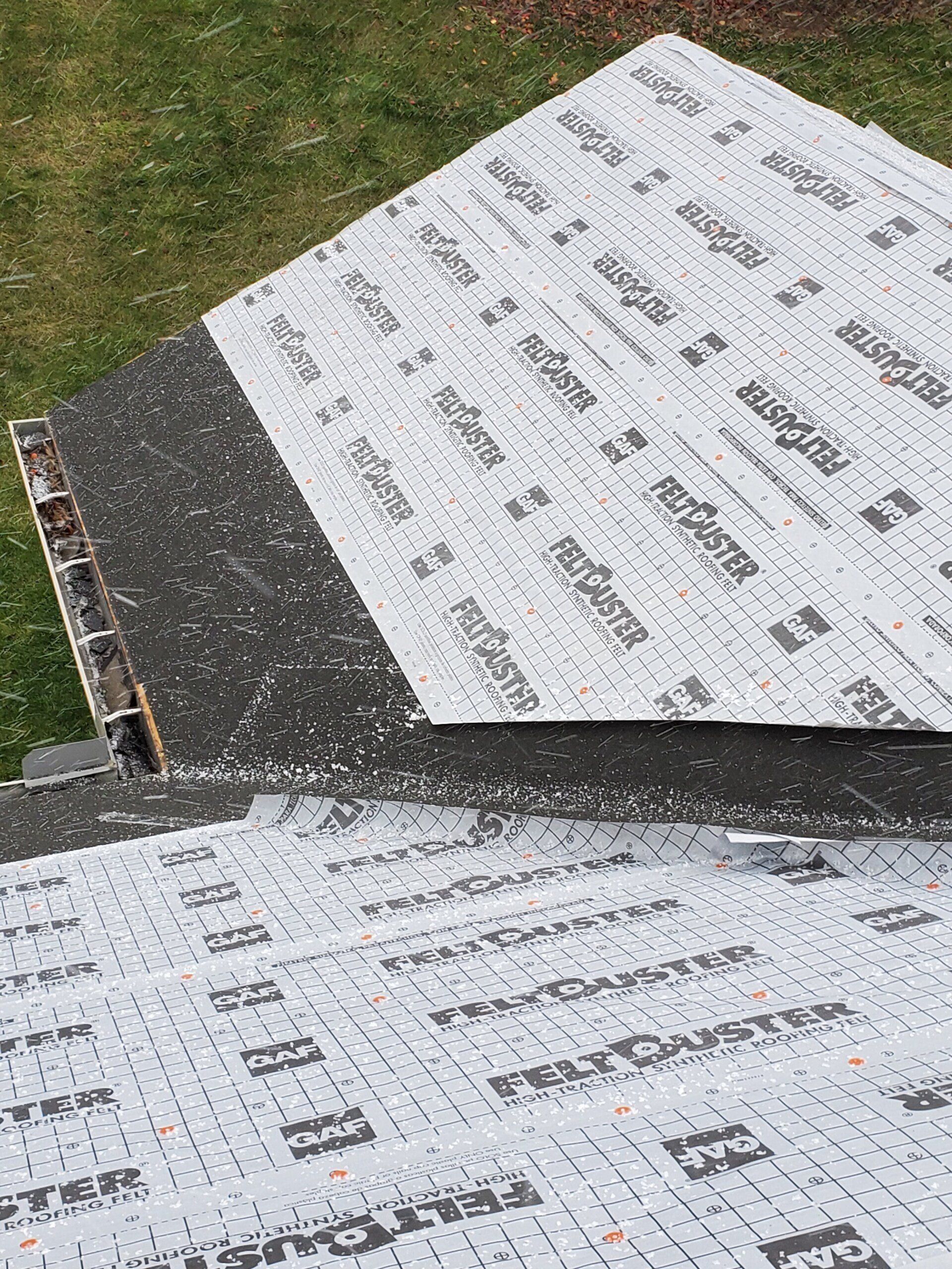 Roofing installation