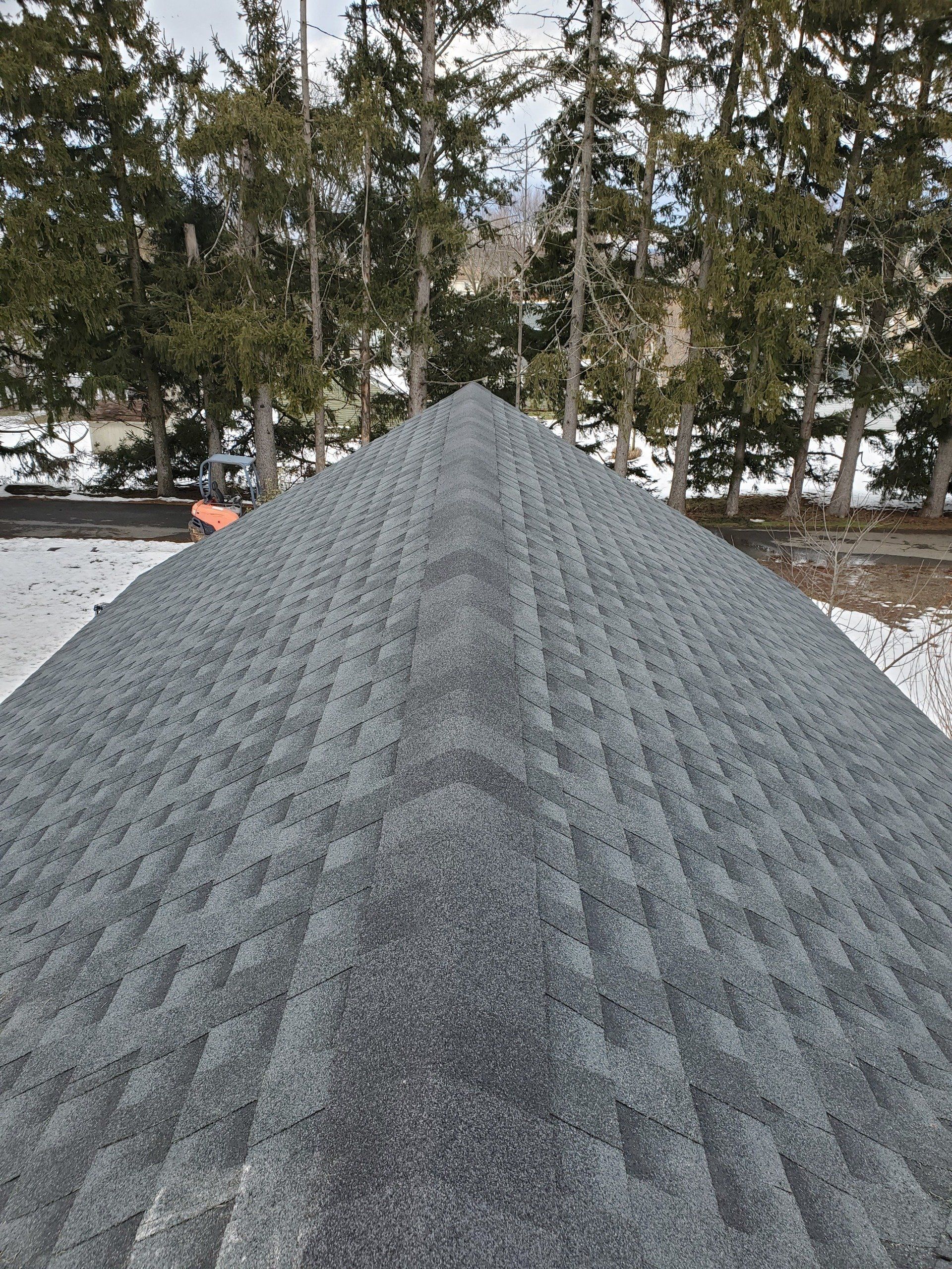 Shingles roof