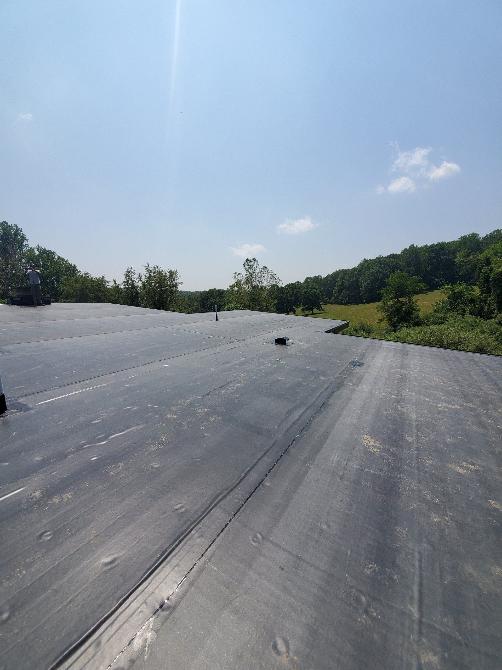 Flat roofing