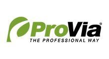 ProVia logo with green leaf icon and black tagline, “The Professional Way”