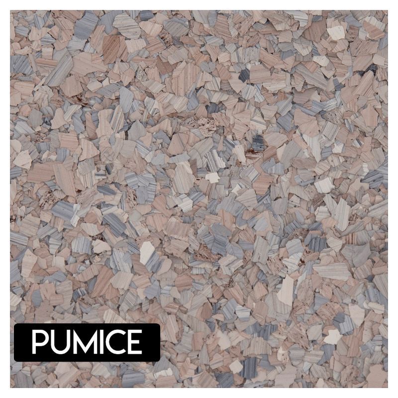 A close up of a pumice flooring texture