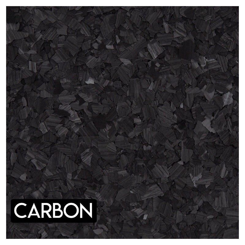 A close up of a pile of black charcoal.