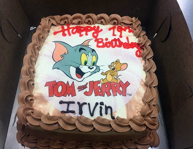 Tom and Jerry cake